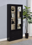 The Hartley Glass Door Display Cabinet by Relani Family Furniture