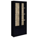 The Hartley Glass Door Display Cabinet by Relani Family Furniture