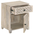 August Trellis Pattern Accent Cabinet by Clayson Design