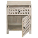 August Trellis Pattern Accent Cabinet by Clayson Design