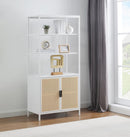The Driftshore Cane Accent Cabinet by Relani Family Furniture