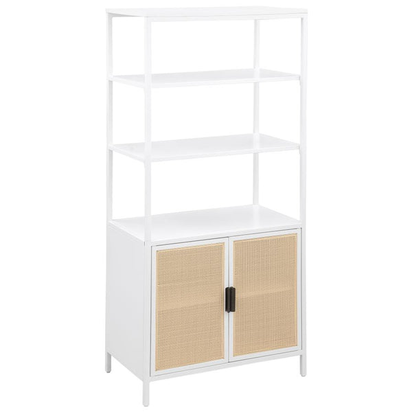 The Driftshore Cane Accent Cabinet by Relani Family Furniture