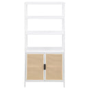 The Driftshore Cane Accent Cabinet by Relani Family Furniture