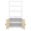 The Driftshore Cane Accent Cabinet by Relani Family Furniture