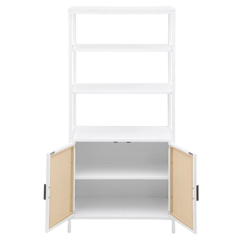 The Driftshore Cane Accent Cabinet by Relani Family Furniture