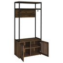 Quincy Rustic Entryway Hall Tree with Storage by Relani Family Furniture