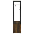 Quincy Rustic Entryway Hall Tree with Storage by Relani Family Furniture