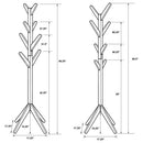 Margaret Solid Wood Coat Rack by Clayson Design