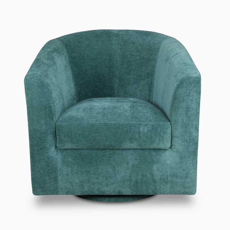The Radley Modern Swivel Chair by Clayson Design