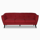 The Solaro Velvet Curve Sofa by Clayson Design