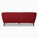The Solaro Velvet Curve Sofa by Clayson Design
