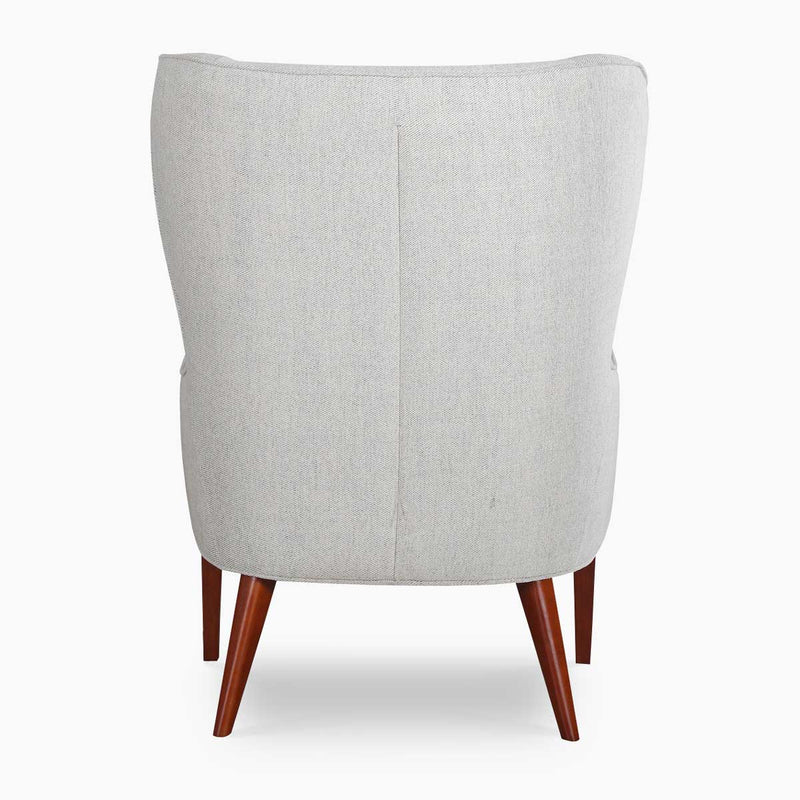 The Wells Modern Wingback Chair by Clayson Design