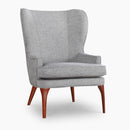 The Wells Modern Wingback Chair by Clayson Design