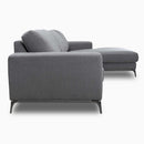 The Carson Slate Right-Facing Sectional by Clayson Design