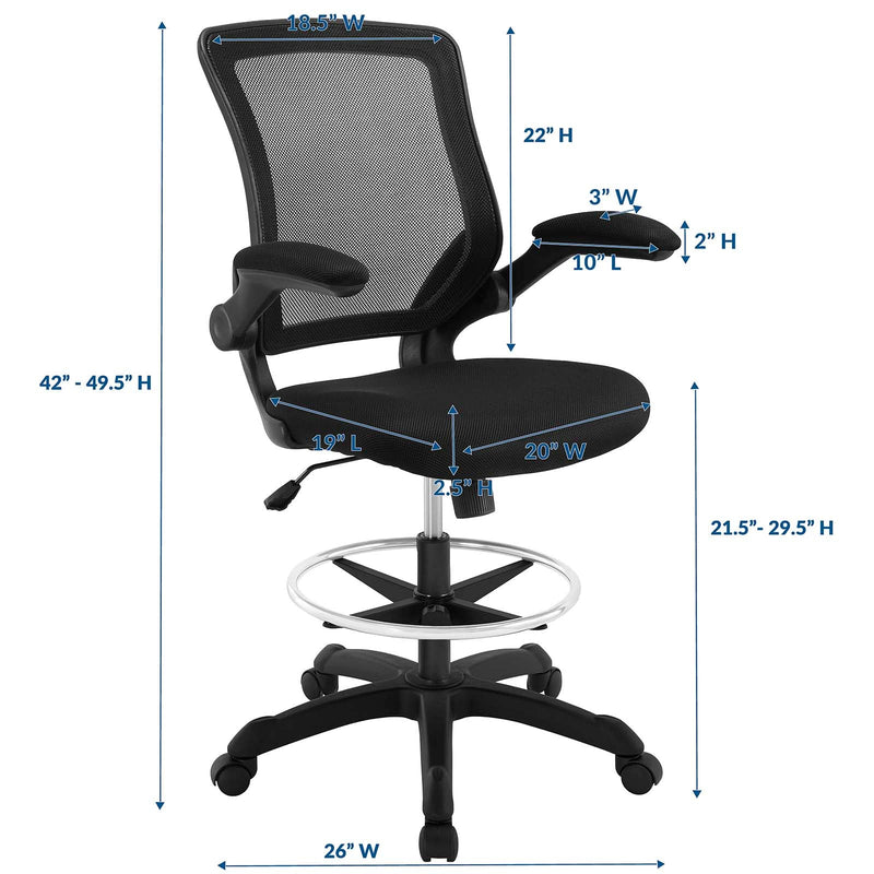 Alonzo Drafting Chair