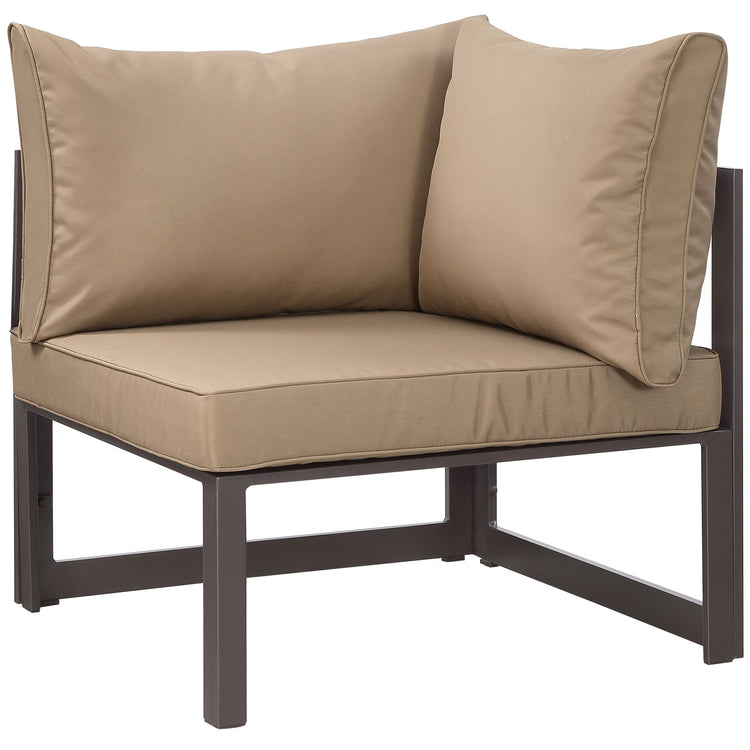 Idris Corner Outdoor Patio Armchair