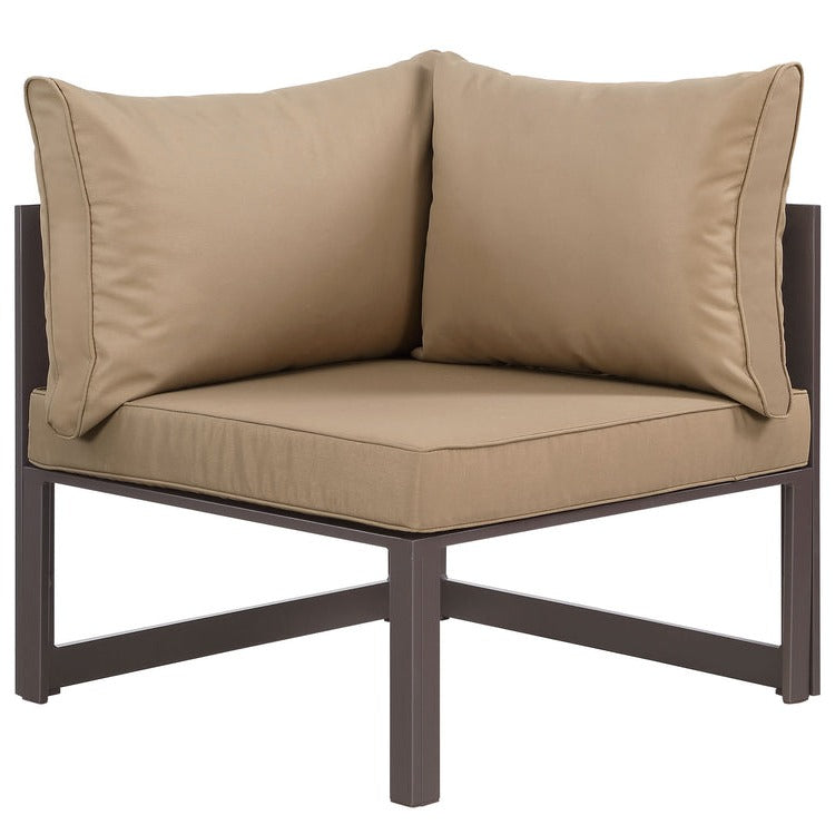 Idris Corner Outdoor Patio Armchair