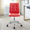 Calliope Armless Mid Back Office Chair