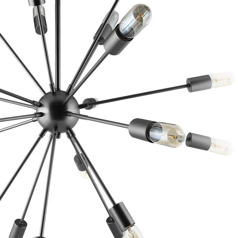 Aspen Stainless Steel Chandelier