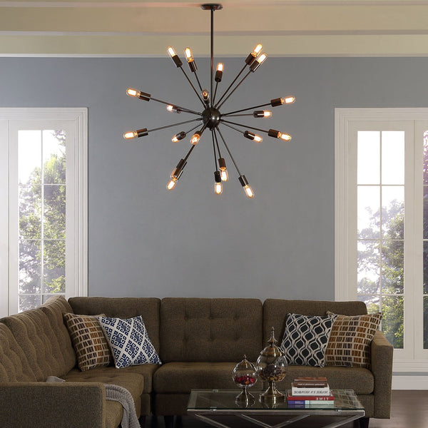 Aspen Stainless Steel Chandelier