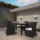 Jaiden 5 Piece Outdoor Patio Dining Set
