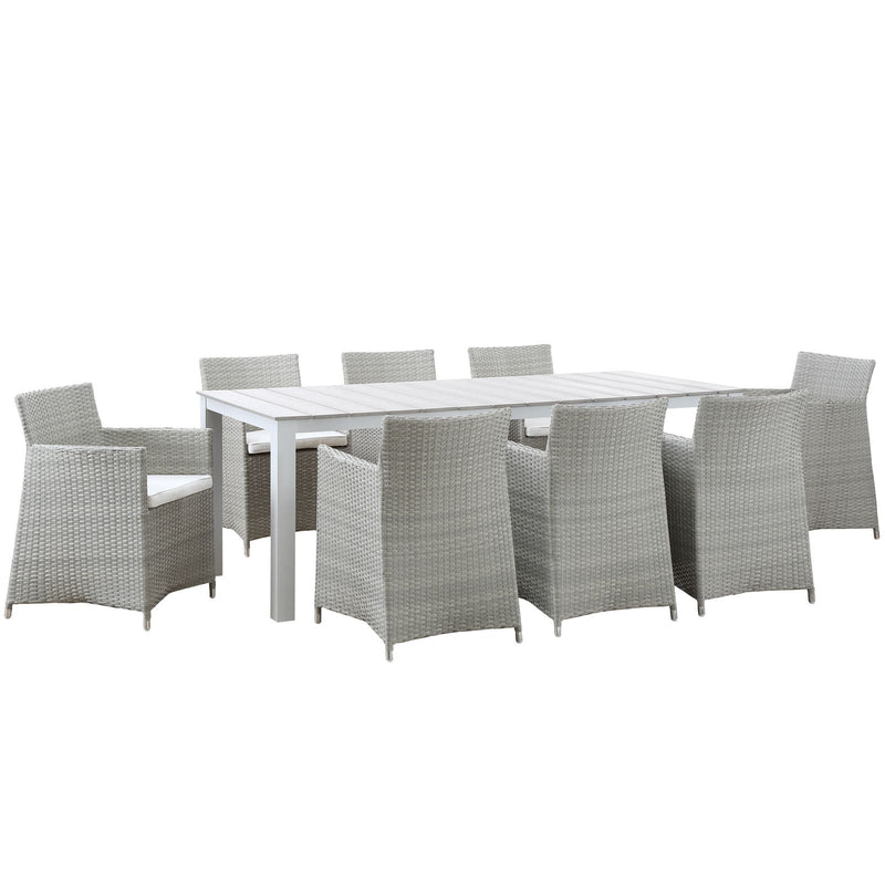 Jaiden 9 Piece Outdoor Patio Dining Set