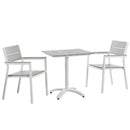 Drake 3 Piece Outdoor Patio Dining Set