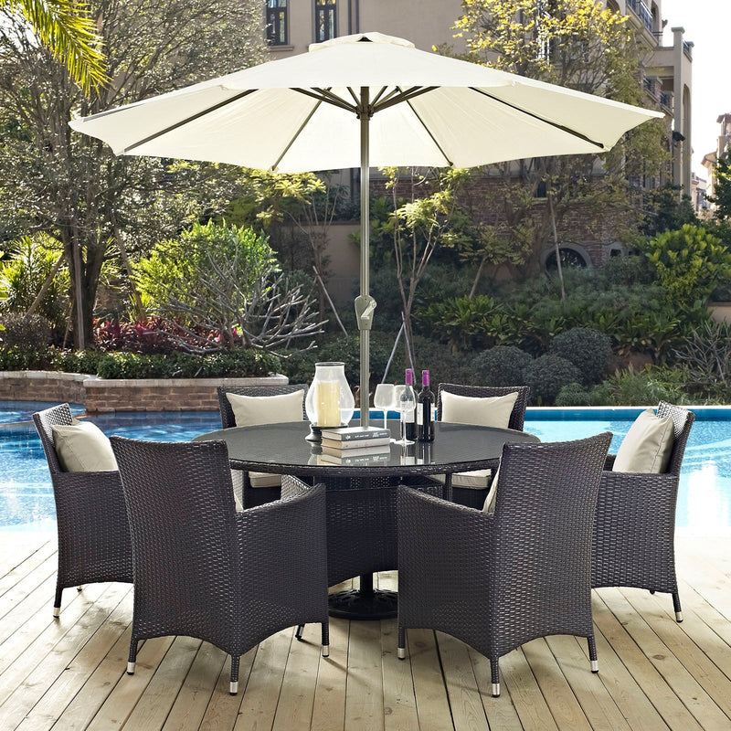 Xavier 8 Piece Outdoor Patio Dining Set