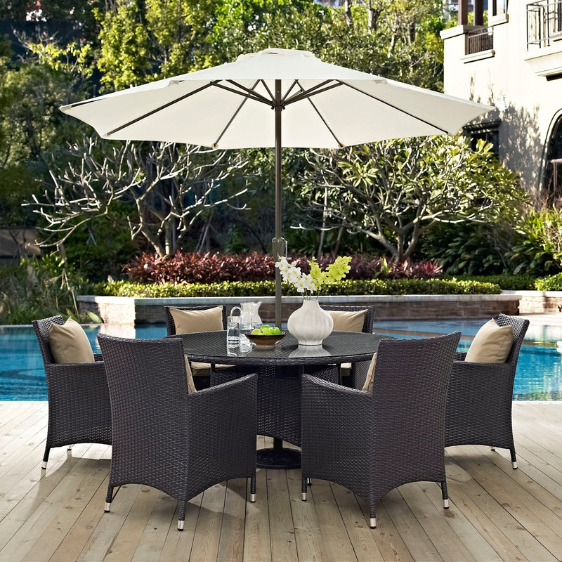 Xavier 8 Piece Outdoor Patio Dining Set