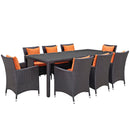 Xavier 9 Piece Outdoor Patio Dining Set