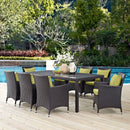 Xavier 9 Piece Outdoor Patio Dining Set