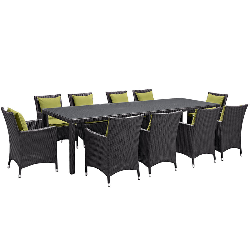 Xavier 11 Piece Outdoor Patio Dining Set