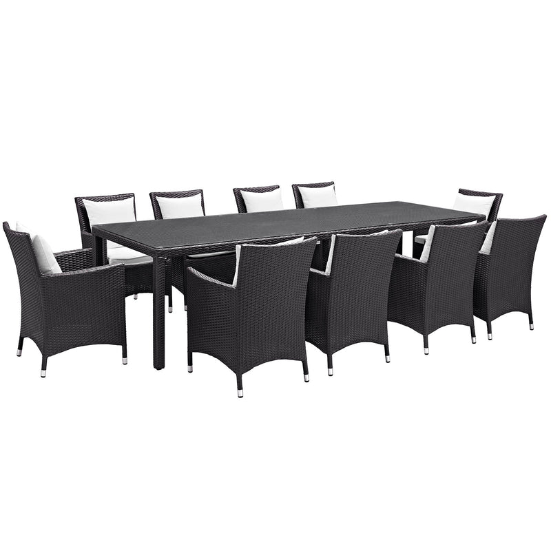 Xavier 11 Piece Outdoor Patio Dining Set