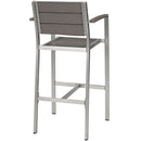Aviana Outdoor Patio Aluminum Bar Stool