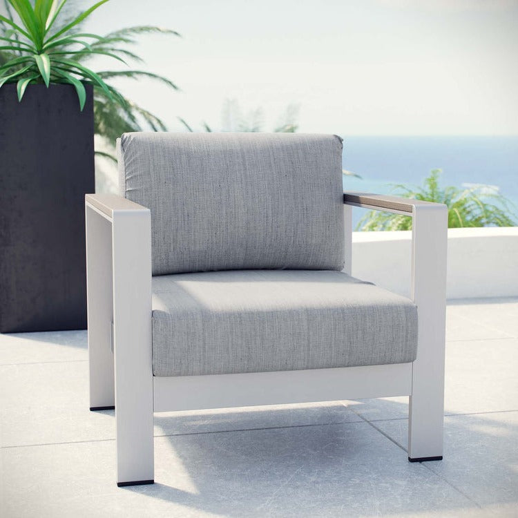 Aviana Outdoor Patio Aluminum Armchair