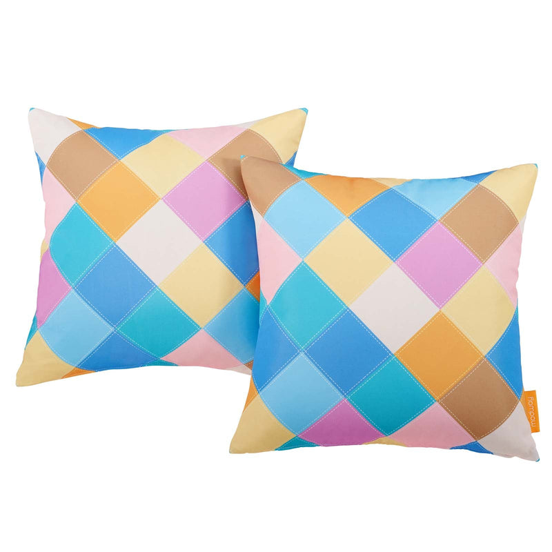 Saoirse Two Piece Outdoor Patio Pillow Set