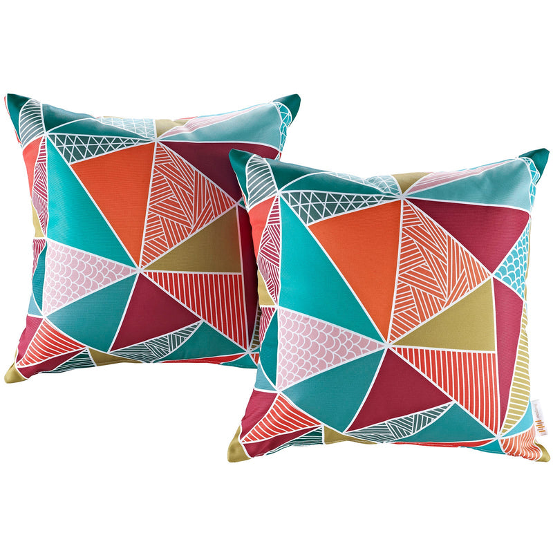 Saoirse Two Piece Outdoor Patio Pillow Set