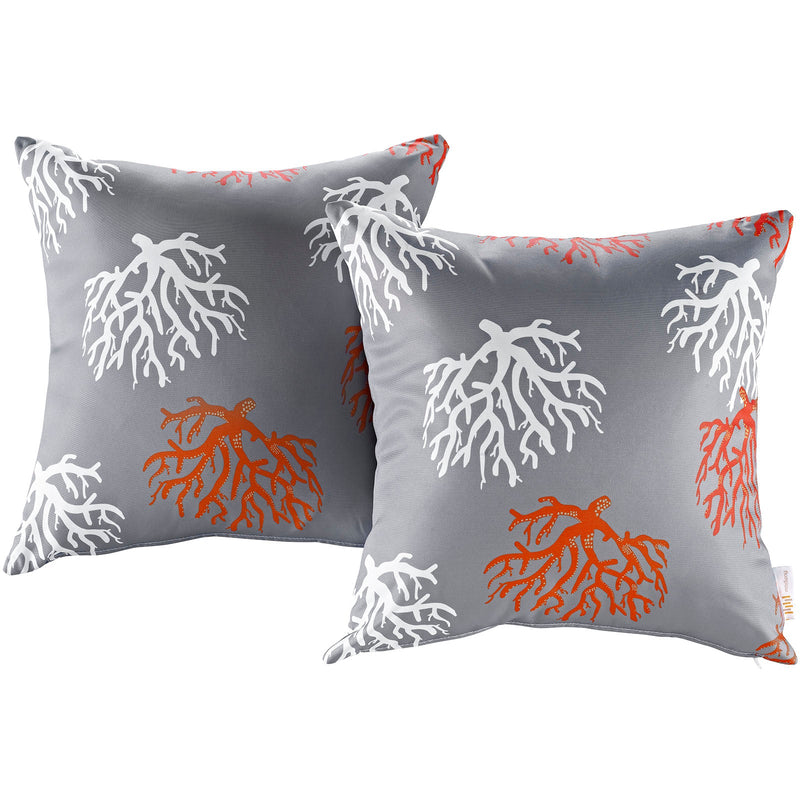 Saoirse Two Piece Outdoor Patio Pillow Set