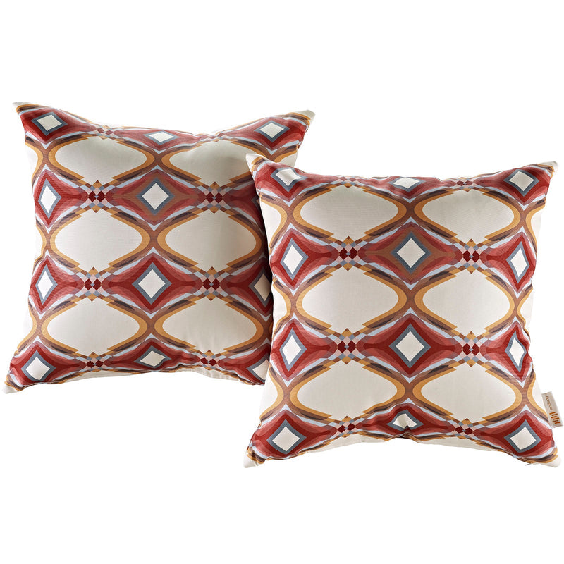 Saoirse Two Piece Outdoor Patio Pillow Set