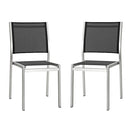 Aviana Side Chair Outdoor Patio Aluminum Set of 2