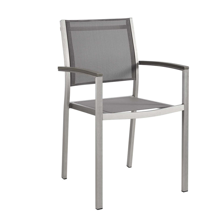 Aviana Dining Chair Outdoor Patio Aluminum Set of 2