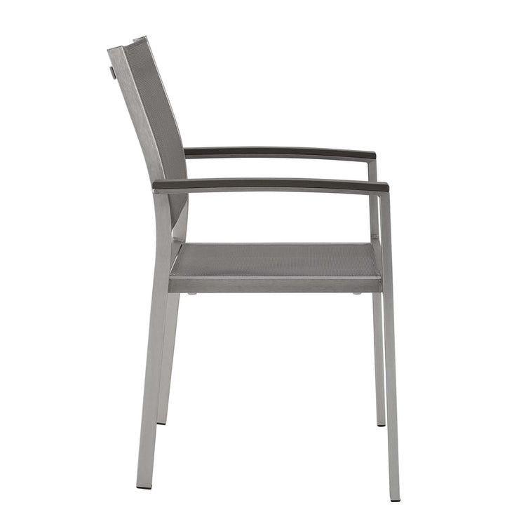 Aviana Dining Chair Outdoor Patio Aluminum Set of 2