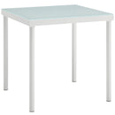 Aden Outdoor Patio Aluminum Side Table