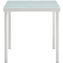 Aden Outdoor Patio Aluminum Side Table