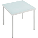 Aden Outdoor Patio Aluminum Side Table