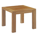 Arleth Outdoor Patio Wood Side Table