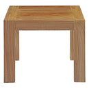 Arleth Outdoor Patio Wood Side Table