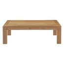 Arleth Outdoor Patio Wood Coffee Table