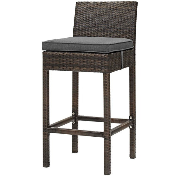 Maisie Outdoor Patio Wicker Rattan Bar Stool