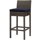 Maisie Outdoor Patio Wicker Rattan Bar Stool